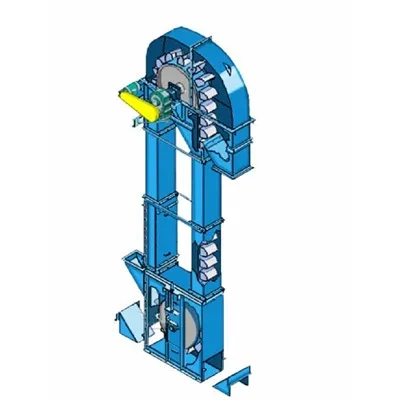 آسانسور سطلی نوع زنجیر